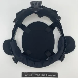 Ratchet Suspension with Black 8" Detachable Earflaps and ESS FirePro goggles